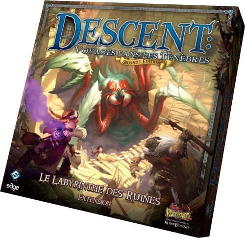 Boîte du jeu : Descent : Le Labyrinthe des Ruines