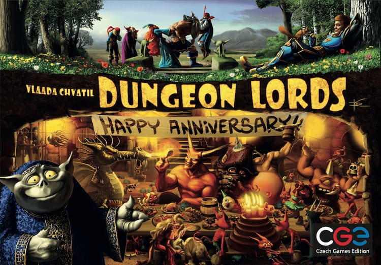 Boîte du jeu : Dungeon Lords - Happy Anniversary