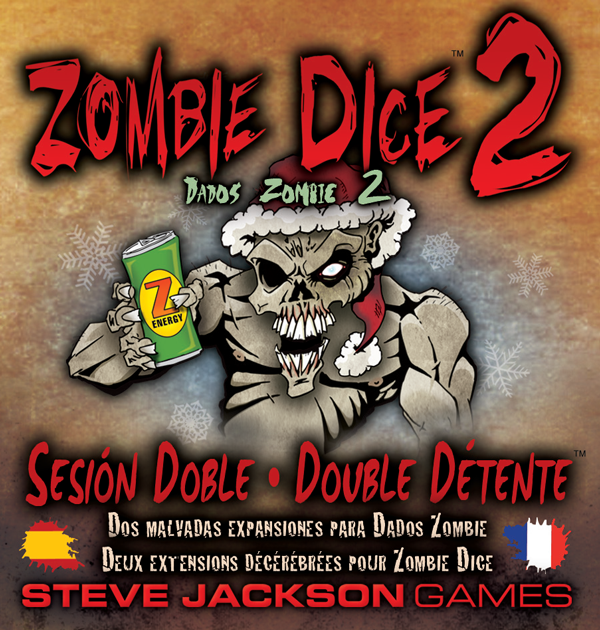 Boîte du jeu : Zombie Dice 2