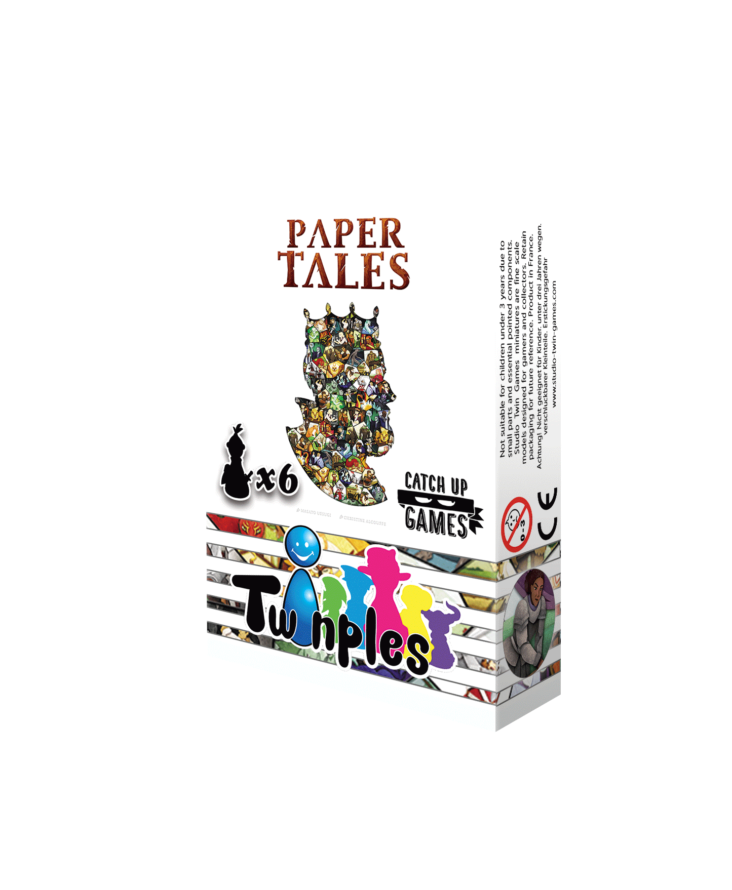 Boîte du jeu : TWINPLES PAPER TALES