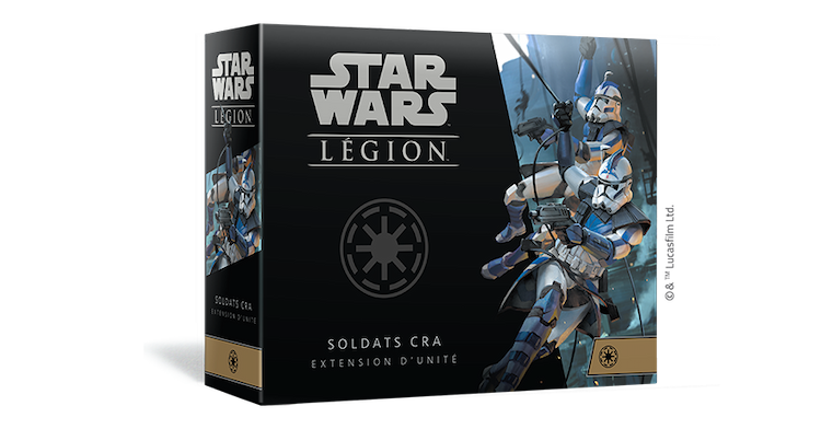Boîte du jeu : Star Wars Legion : Soldats CRA