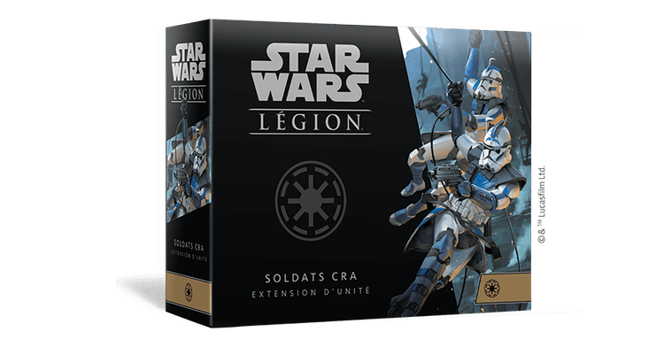 Boîte du jeu : Star Wars Legion : Soldats CRA