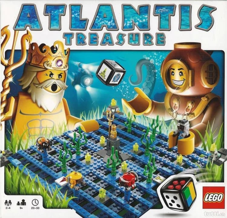 Boîte du jeu : Atlantis Treasure