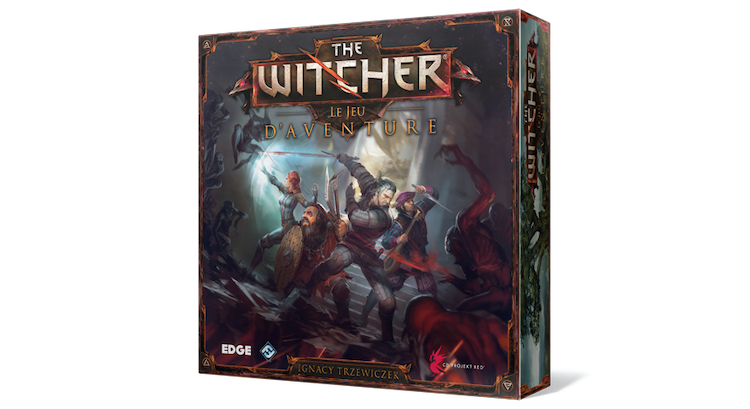 Boîte du jeu : The Witcher : Le Jeu d’Aventure