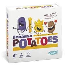 Boîte du jeu : Because potatoes