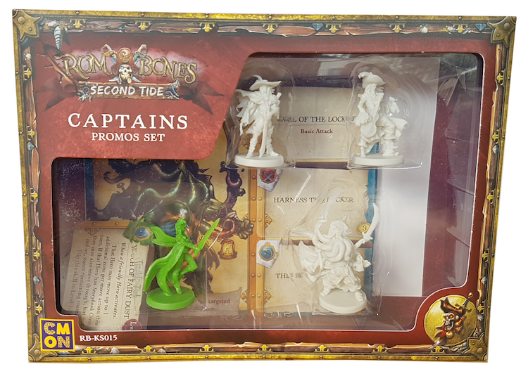 Boîte du jeu : Rum & Bones Second Tide : Captains - Promos Set
