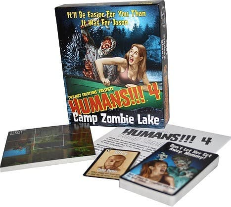 Boîte du jeu : Humans!!! 4: Camp Zombie Lake