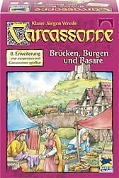 Boîte du jeu : Carcassonne : Brücken, Burgen und Basare