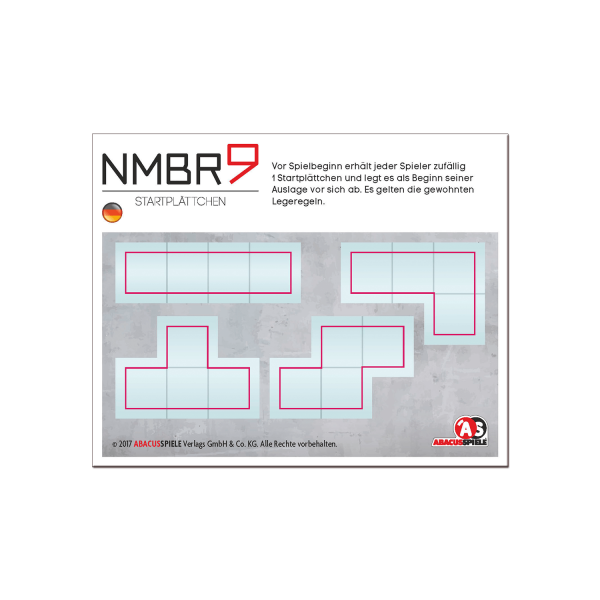 Boîte du jeu : NMBR9 - Starting Tiles