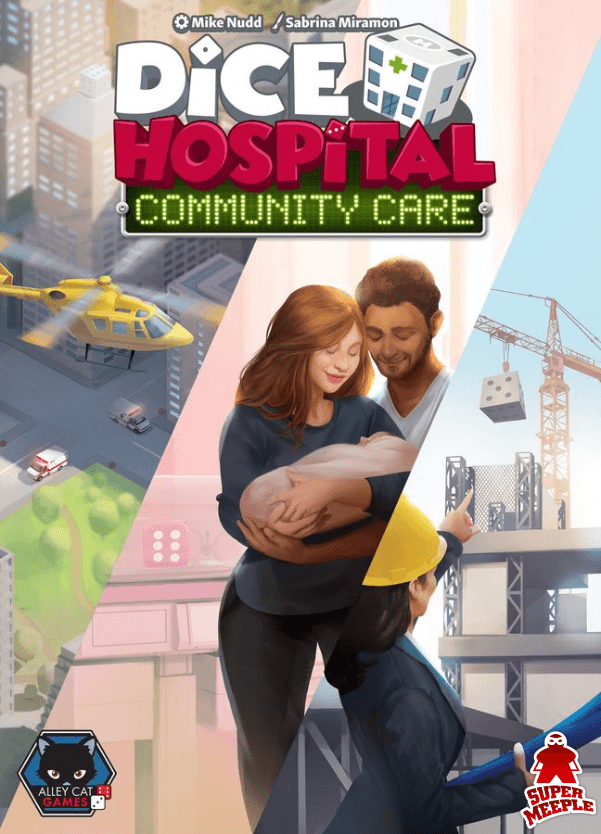 Boîte du jeu : Dice Hospital - Extension "Soins Communautaires"