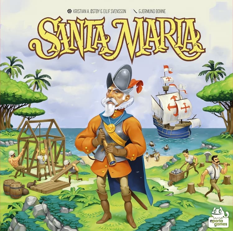 Boîte du jeu : Santa Maria
