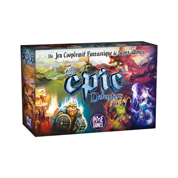 Boîte du jeu : Tiny Epic Defenders