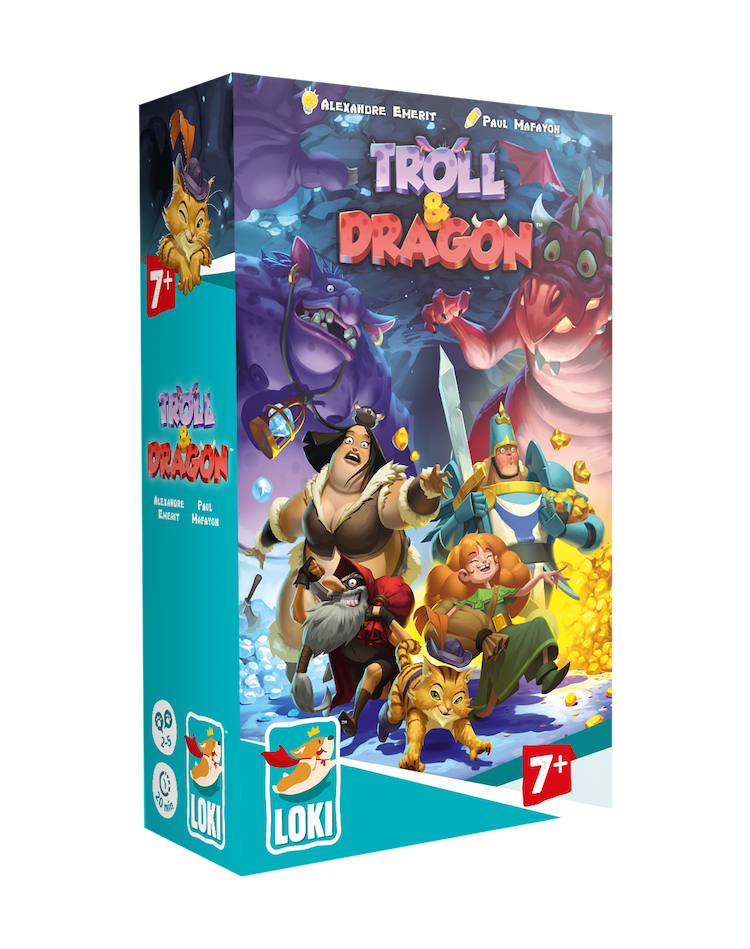 Boîte du jeu : Troll & Dragon