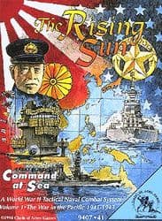 Boîte du jeu : The Rising Sun - The war in the Pacific 1941-43  - Command at sea vol. 1