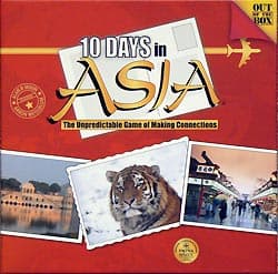 Boîte du jeu : 10 Days in Asia