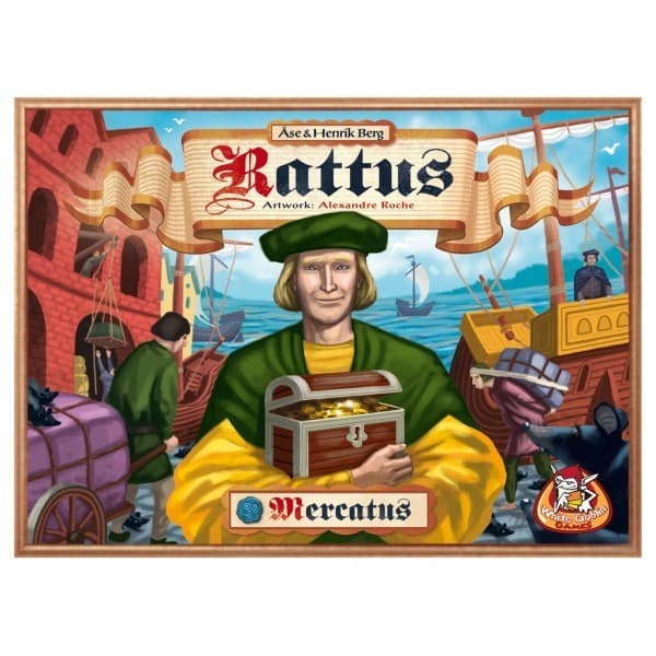 Boîte du jeu : Rattus - Extension "Mercatus"