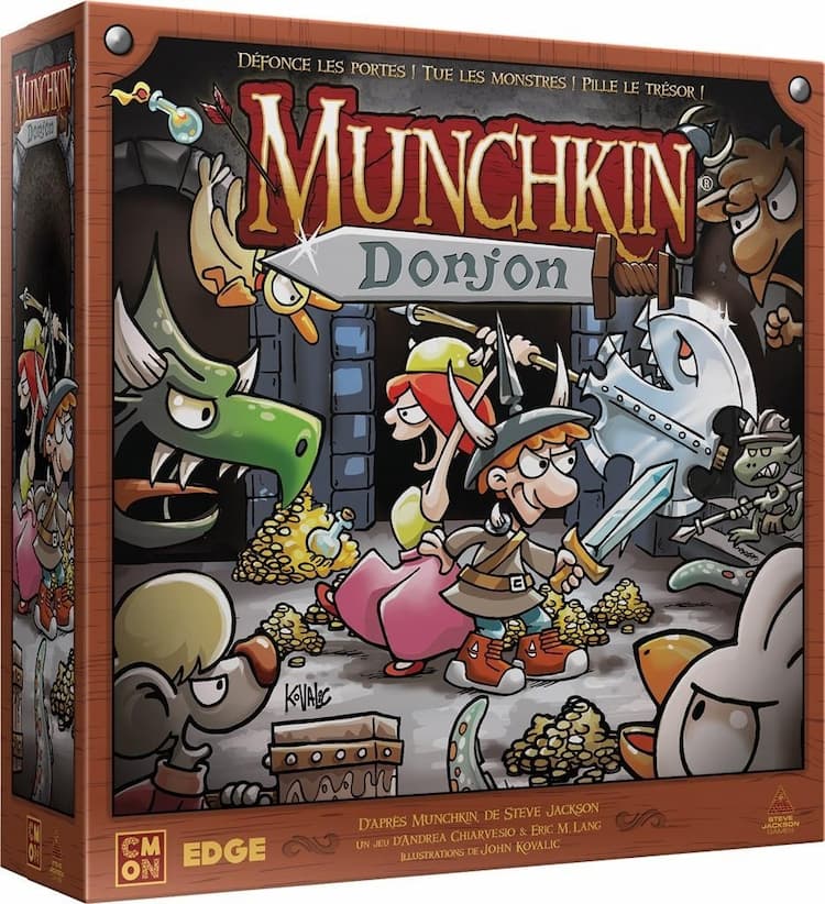 Boîte du jeu : Munchkin Donjon