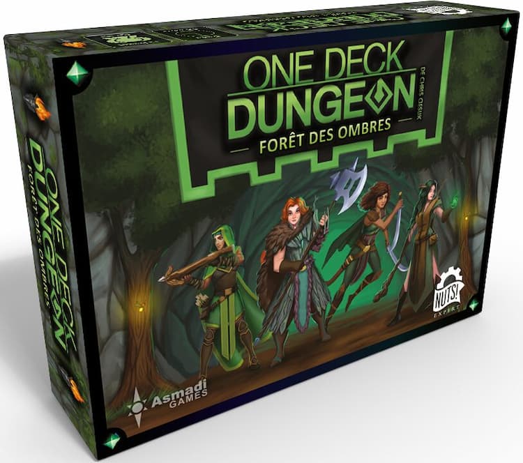 Boîte du jeu : One Deck Dungeon : Forêt des Ombres