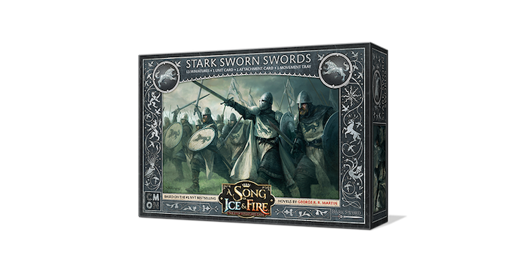 Boîte du jeu : Le Trône de Fer : le Jeu de Figurines - Épées Liges Stark