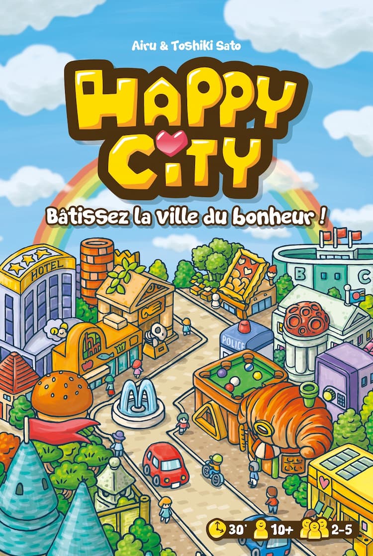 Boîte du jeu : Happy City