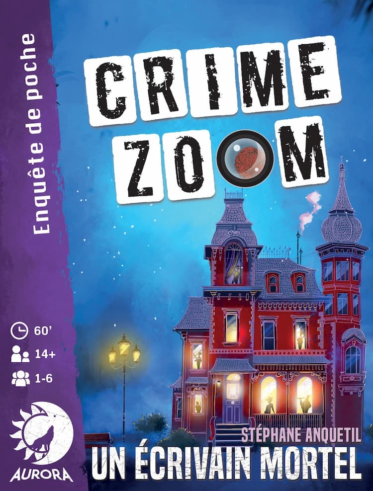 Boîte du jeu : Crime Zoom - Un écrivain mortel