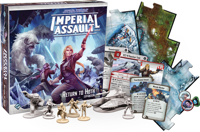 Boîte du jeu : Star Wars Imperial Assault: Return to Hoth