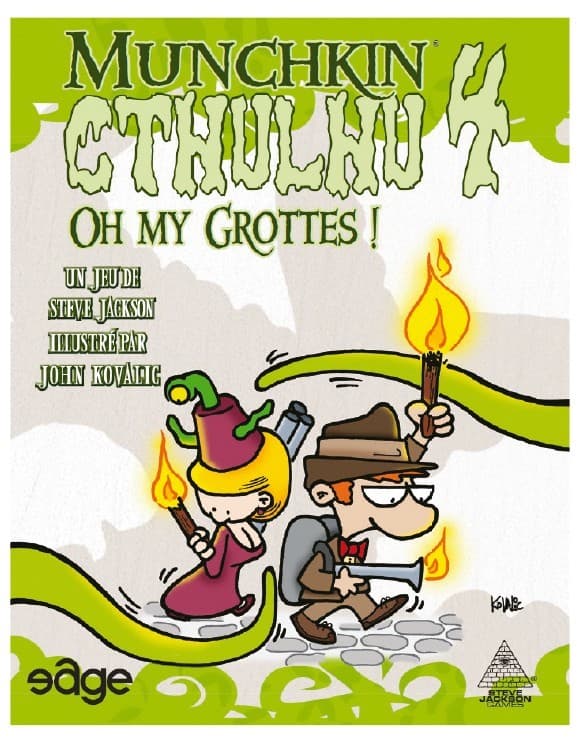 Boîte du jeu : Munchkin Cthulhu 4 : Oh my grottes !