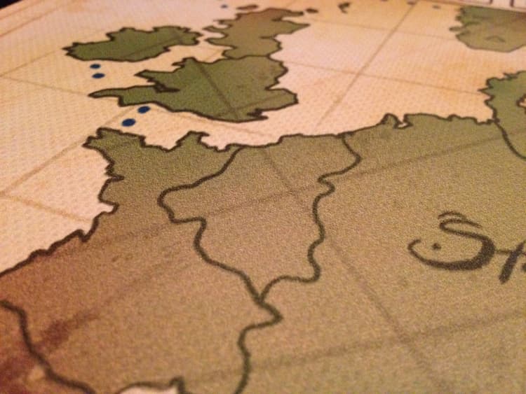 Boîte du jeu : Huit Minutes pour un Empire : Carte Europe