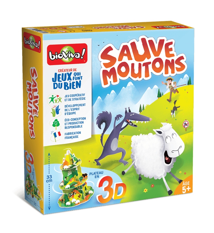 Boîte du jeu : Sauve Moutons