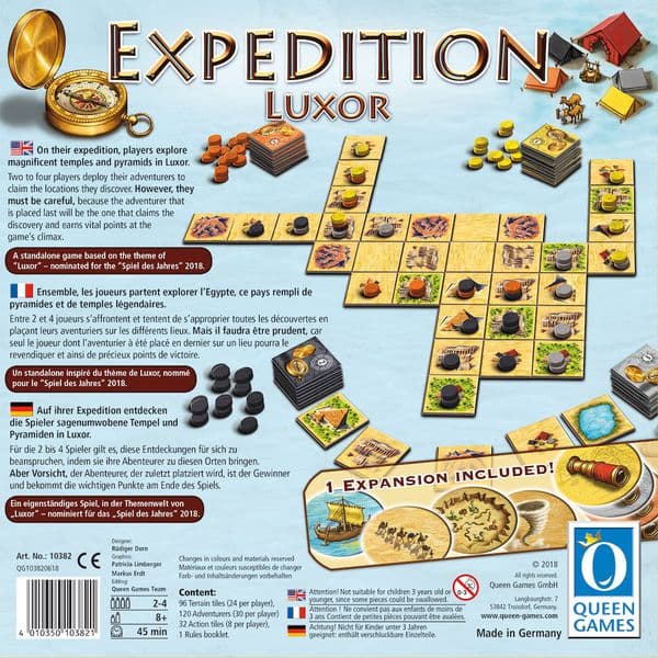 Boîte du jeu : Expedition Luxor
