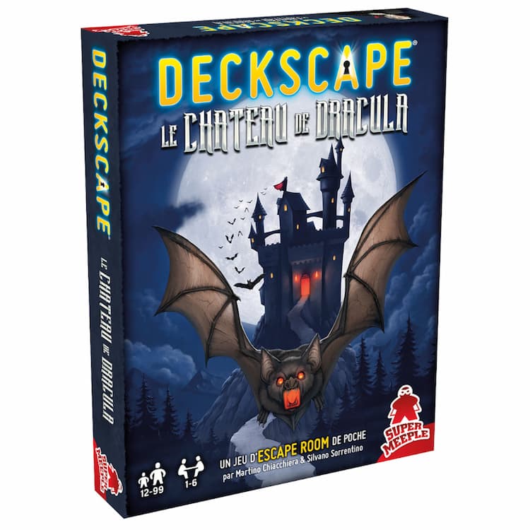 Boîte du jeu : Deckscape: Le Château de Dracula