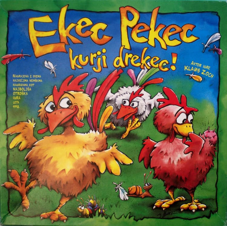 Boîte du jeu : Ekec Pekec kurji drekec!
