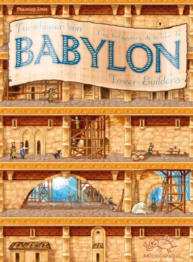 Boîte du jeu : Les bâtisseurs de la tour de Babylon
