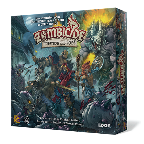 Boîte du jeu : Zombicide : Black Plague - Friends and Foes