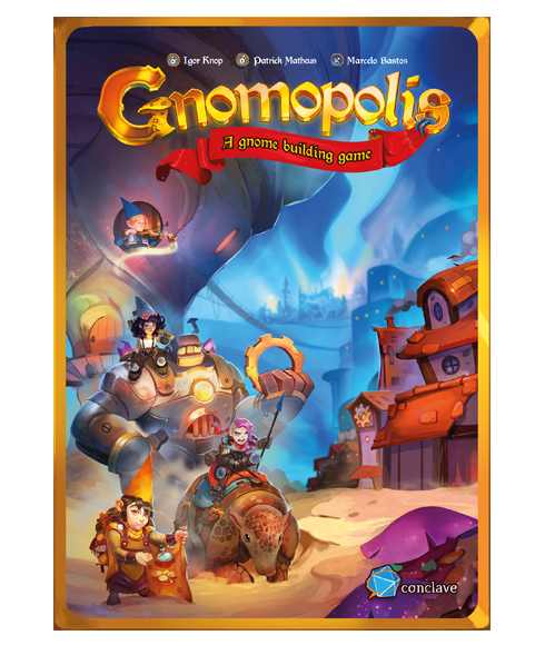 Boîte du jeu : Gnomopolis
