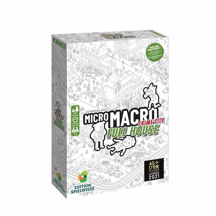 Boîte du jeu : MicroMacro : Crime City - Full House