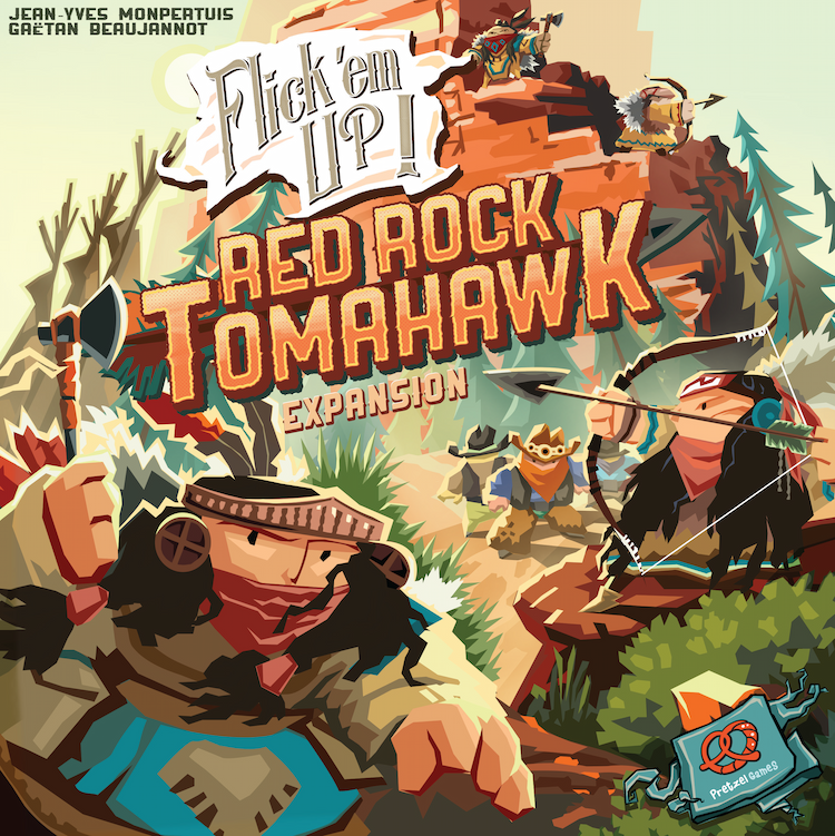Boîte du jeu : Flick'em UP ! Red Rock Tomahawk