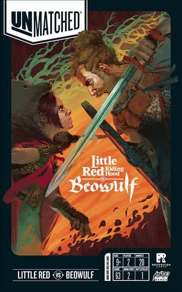 Boîte du jeu : Unmatched: Little Red Riding Hood vs. Beowulf