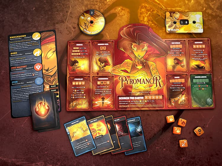 Boîte du jeu : Dice Throne S1- Pyromancienne VS Voleur de l’Ombre