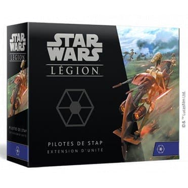 Boîte du jeu : Star Wars Legion : Pilotes de Stap