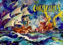 Boîte du jeu : Les Corsaires