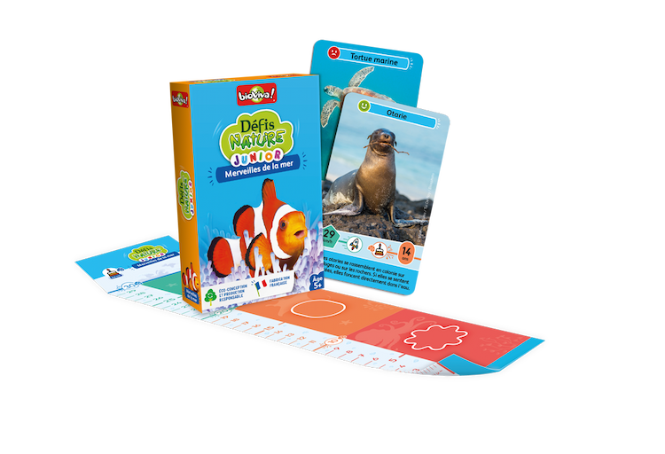 Boîte du jeu : Défis Nature Junior - Merveilles de la mer