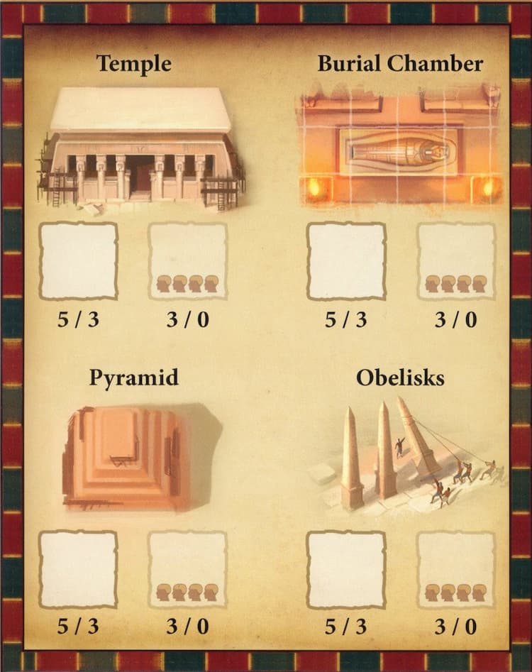 Boîte du jeu : Imhotep - Extension "The Stonemason's Wager"