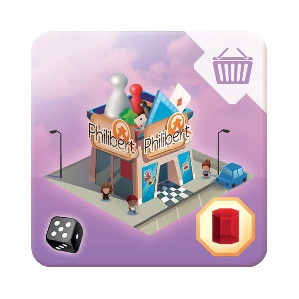 Boîte du jeu : Quadropolis - Extension "Philibert"