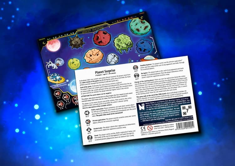 Boîte du jeu : Planet Surprise