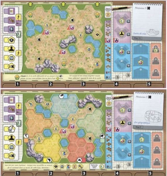 Boîte du jeu : Ark Nova - Zoo Map Pack 1