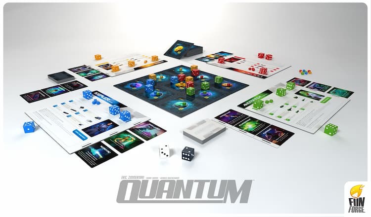 Boîte du jeu : Quantum