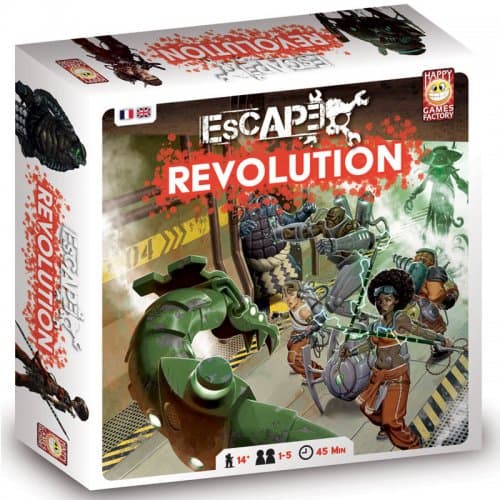 Boîte du jeu : Escape - Révolution