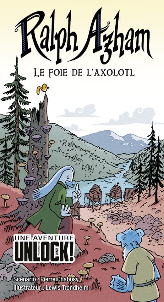 Boîte du jeu : Unlock! Demo Adventures - Le Foie de l'Axolotl