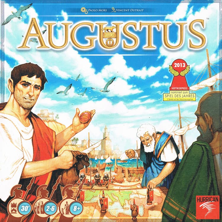 Boîte du jeu : Augustus